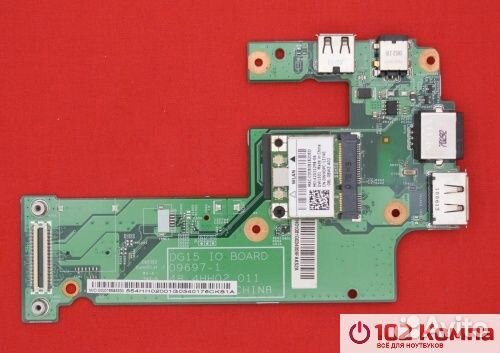 Плата USB+LAN+DC+esata для ноутбука Dell Inspiron