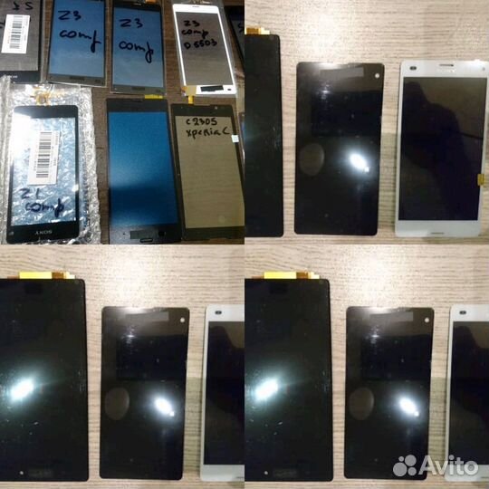 Дисплей/ тачскрин sony z1/z2/z3/z5/compact/mini