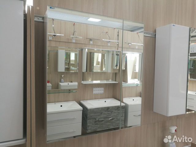 Шкаф зеркальный Град 620 в ванную