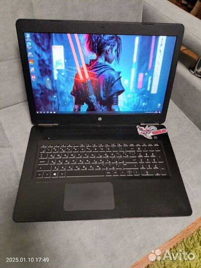 HP GTX 1050TI/17.3 FHD IPS/16gb/1Tb/i5-7300HQ