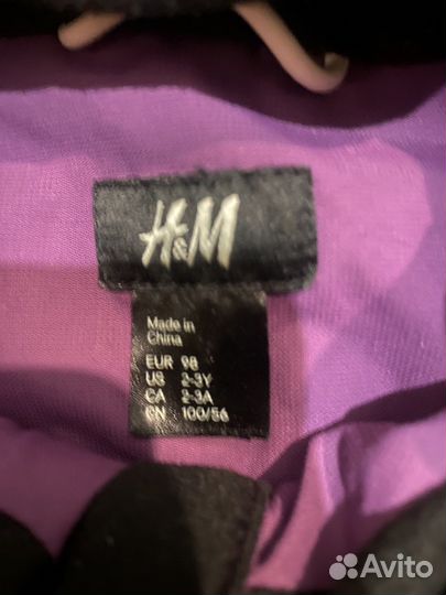 Комплект куртка и штаны H&M 98 см