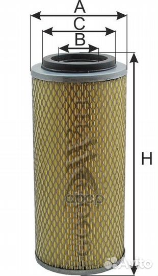 Фильтр воздушный HCV case IH, nissan, renault