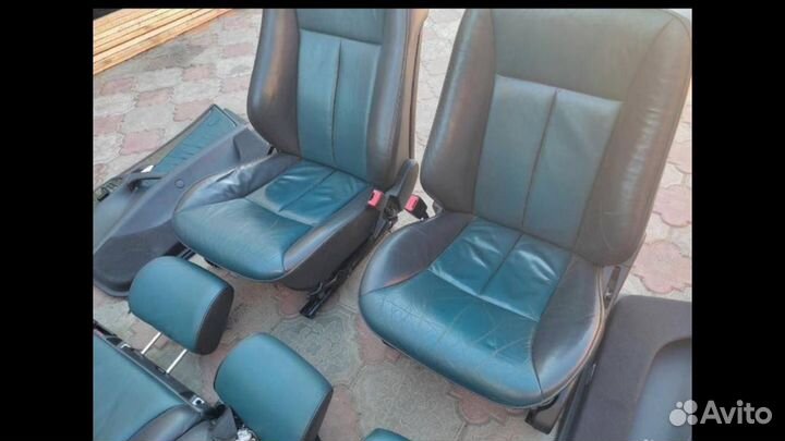 Салон кожаный designa w210 универсал