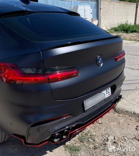 Спойлер крышки багажника BMW X4 G02