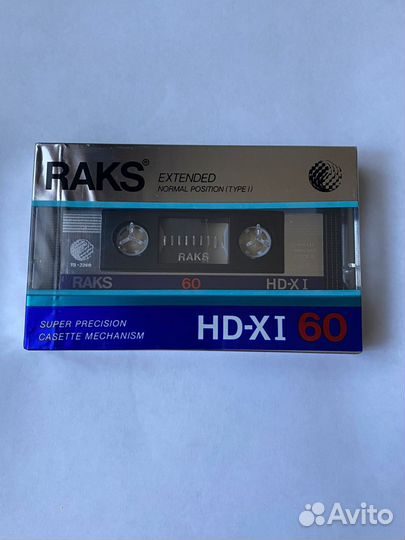 Аудиокассета Raks HD- XI 60