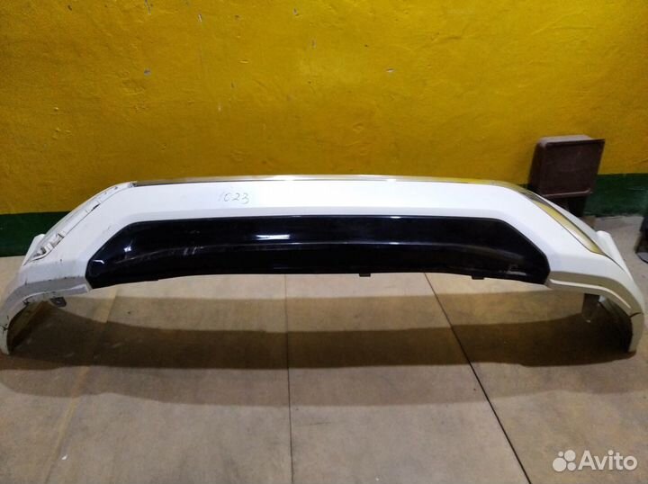 Спойлер переднего бампера Toyota Land Cruiser 200