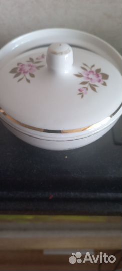 Сахарница фарфор вербилки СССР