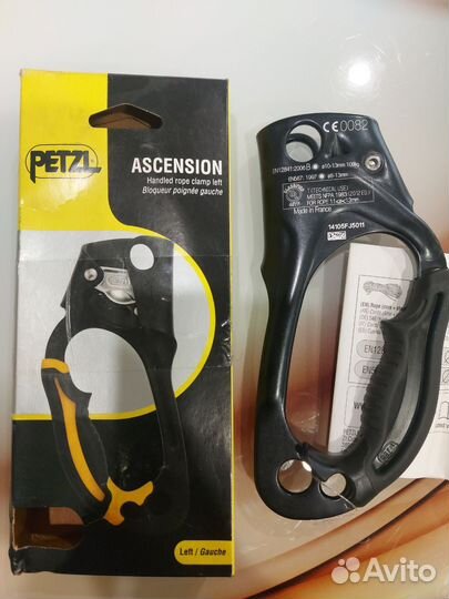 Жумар Petzl ascension левый