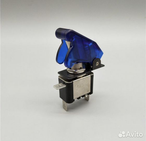 Тумблер выключатель с подсветкой и крышкой