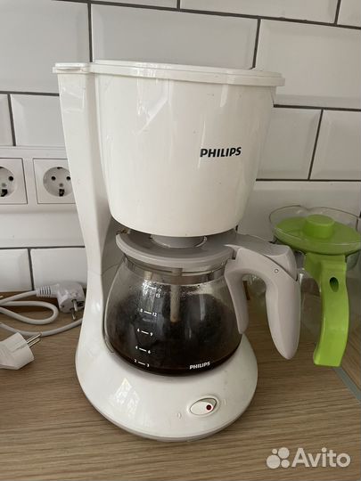 Кофеварка капельная philips