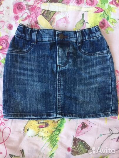 Юбка джинсовая
