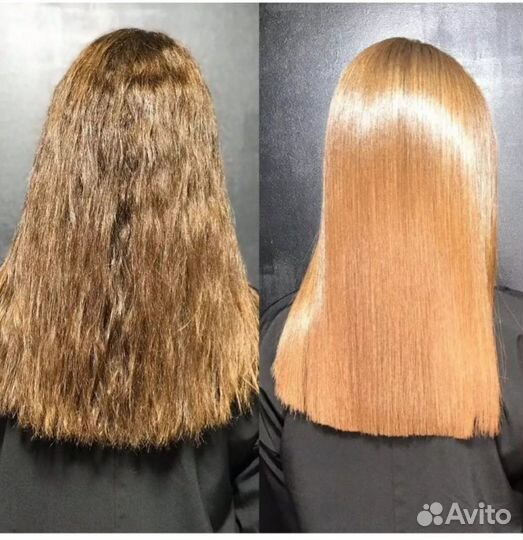 Кератиновое выпрямление волос модель