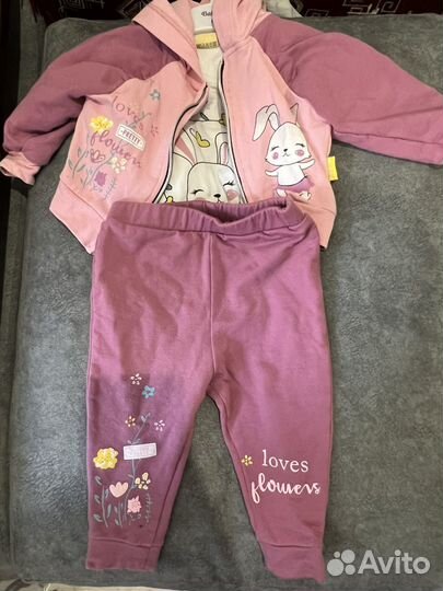 Пакет вещей для девочки 68 74