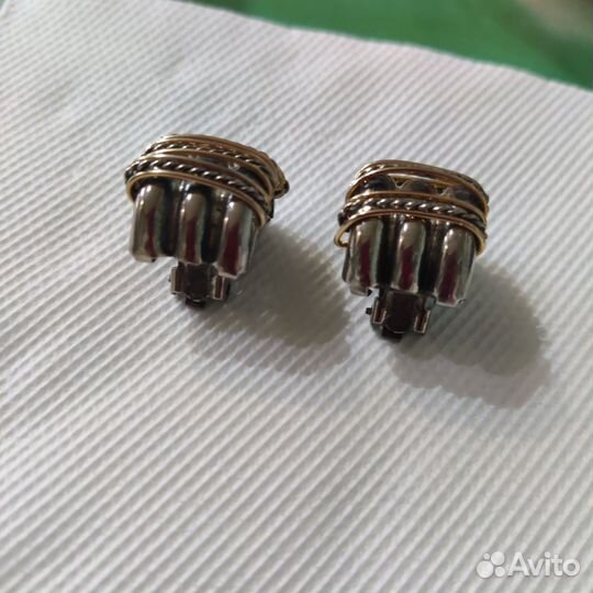 Браслет, клипсы времён СССР