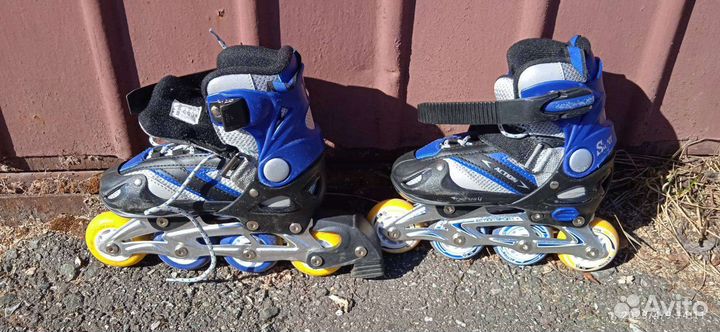 Роликовые коньки детские. Состояние новых