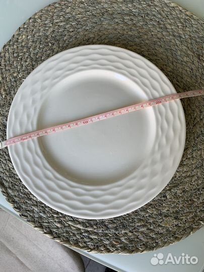 Набор новых тарелок 6 шт