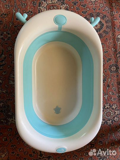 Ванночка для купания складная+гамак+круг