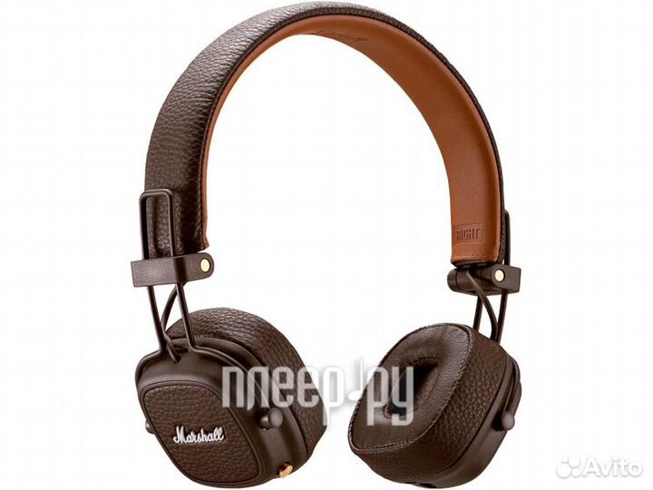 Marshall Major III Bluetooth Brown