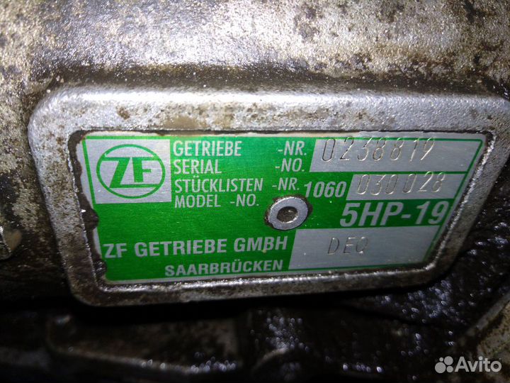 АКПП 5hp19 МКПП audi akпп ауди a6c5