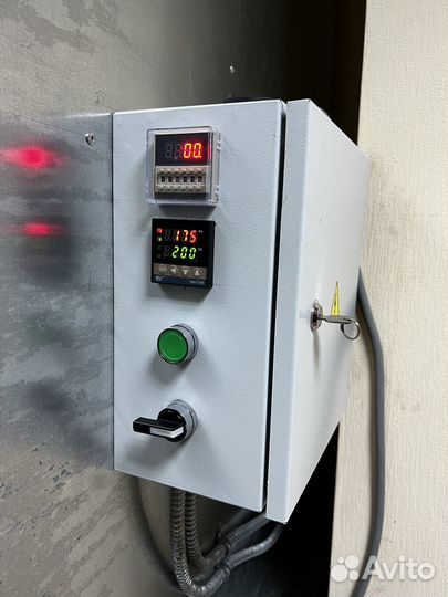 Щит управления нагревом печи полимеризации