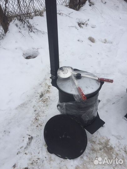 Казан чугунный