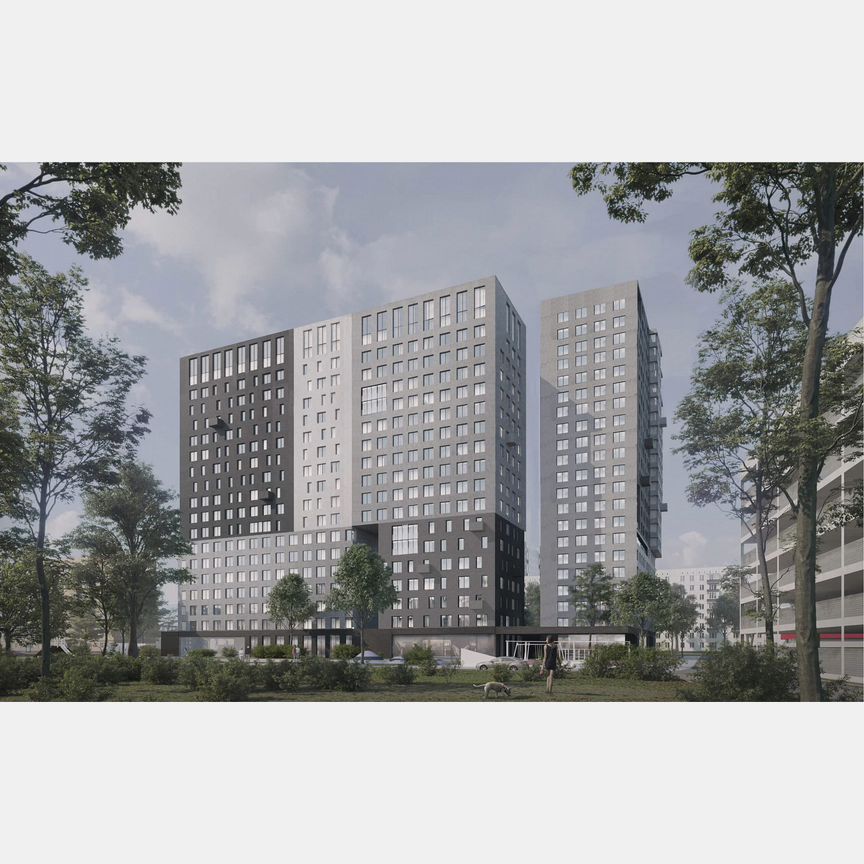 2-к. квартира, 61 м², 11/19 эт.