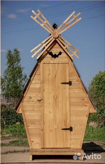 Дачный туалет с установкой SHP794