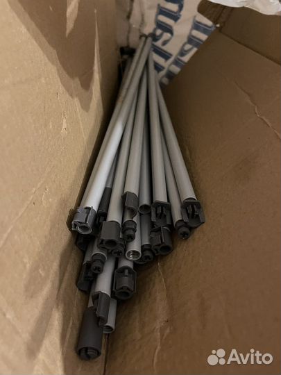 Рейлинг круглый для ящиков 450 мм