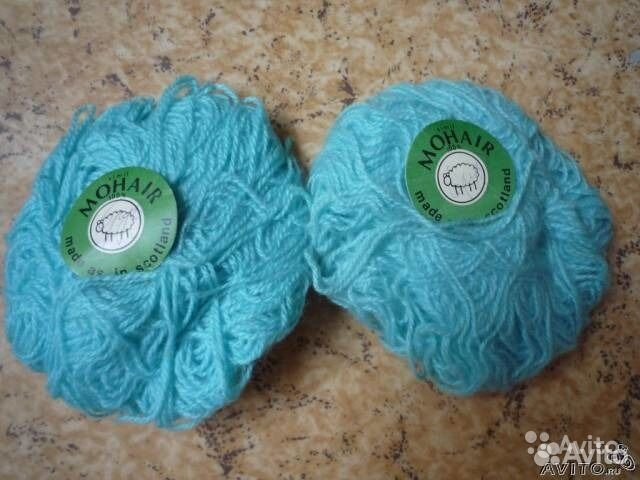 Пряжа новая для вязания:хлопок,шерсть,мохер винтаж