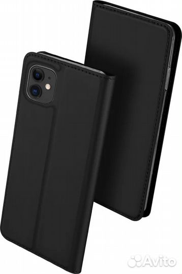 Чехол книжка для iPhone 11, Dux Ducis, черный