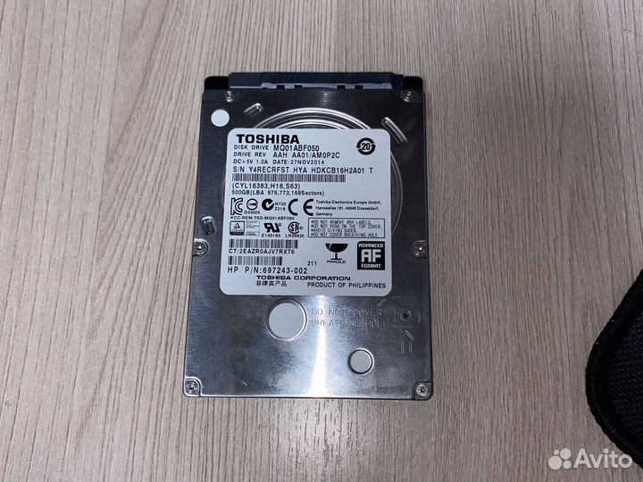 Жесткий диск для ноутбука 500 гб