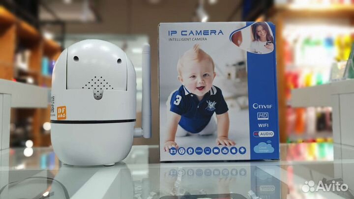 Камера видеонаблюдения видео-няня ночная съемка