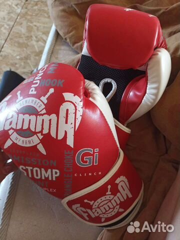 Боксерские перчатки flamma 10 oz