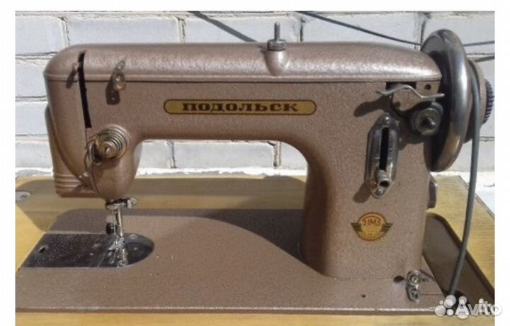 Швейная машина подольск ножная