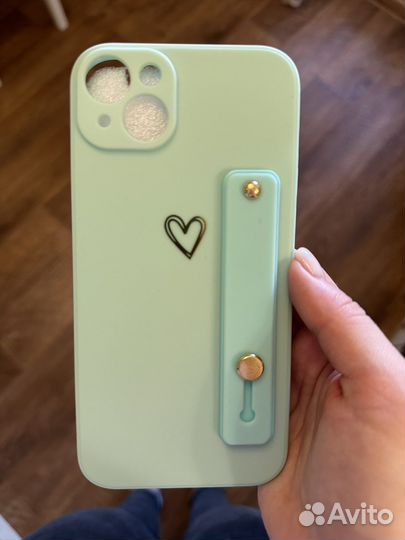 Чехол для iPhone 14 plus с держателем