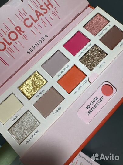 Палетка теней Sephora Color Clash