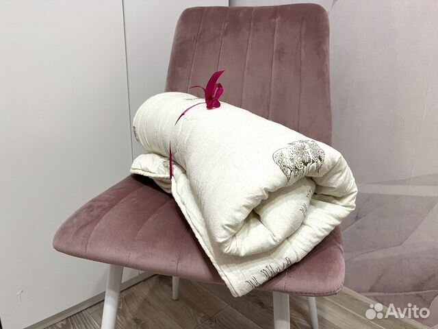 Одеяло 100*140 из овечьей шерсти