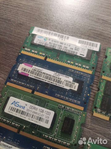 Озу sodimm ddr3 и ddr2 pc3/pc2 1GB в Бесплатно