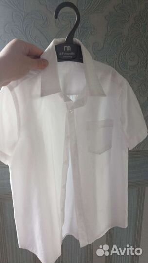 Рубашки на мальчика 122 128