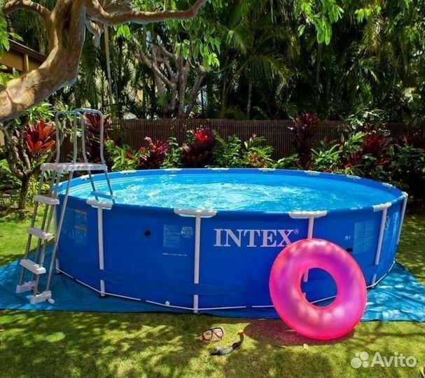 Каркасный бассейн intex