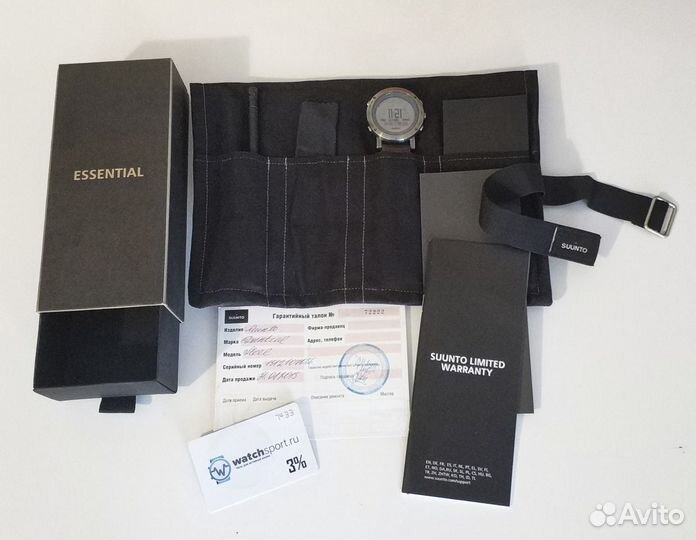 Часы suunto Essential Steel