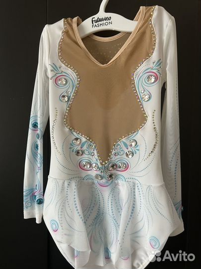 Купальник гимнастический для выступлений 110-116