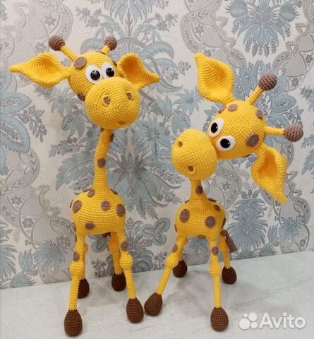 Вязаный Жираф Андрюха