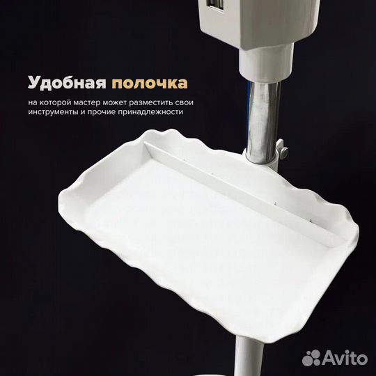Лампа кольцевая лупа увеличение 5 раз 68 Вт с USB