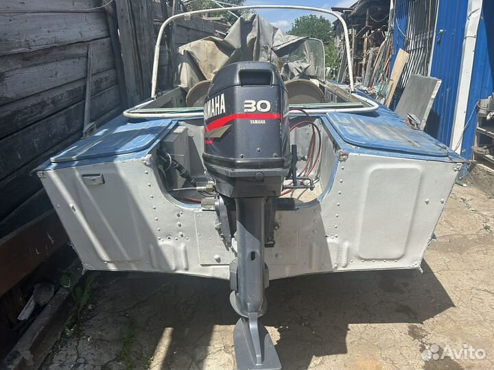 Прогрес 2м, мотор Yamaha 30 2yx тактный