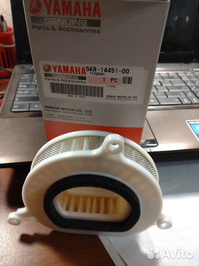 Yamaha 5KR144510000 фильтр воздушный XVS250 drag s