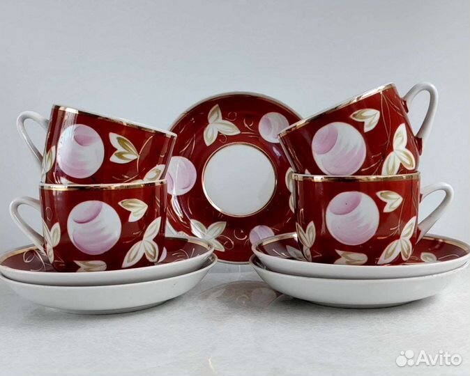 Чайный сервиз вербилки СССР