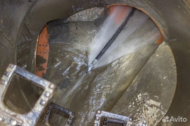 Прочистка канализации Устранение засоров