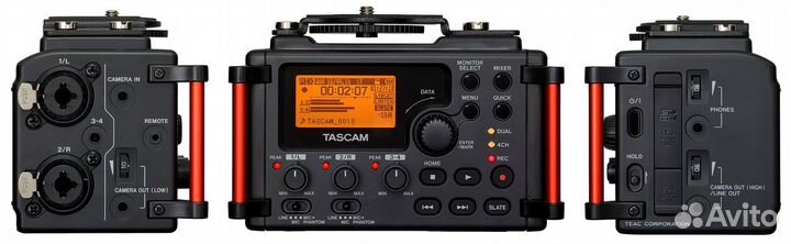 Tascam DR-60D MK2, многоканальный портативный ауди