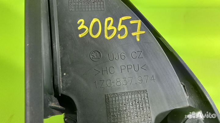 Крышка зеркала для Skoda Octavia А5 2004-2013